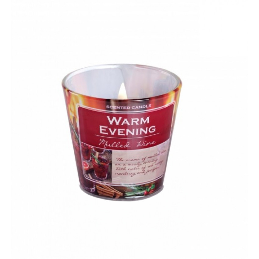 Vonná svíčka BARTEK Warm Evening – detail designu